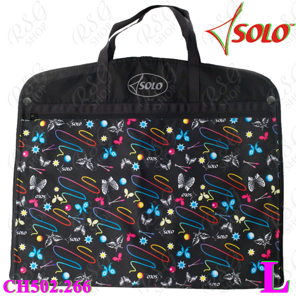 Anzugshülle Solo s. L (56x100 cm) col. Black Butterflies CH502.266-L