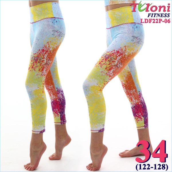 Leggings 7/8 Tuloni Fitness des. Blot Gr. 34 col. LIBUxRxY Art. LDF22P-06-34