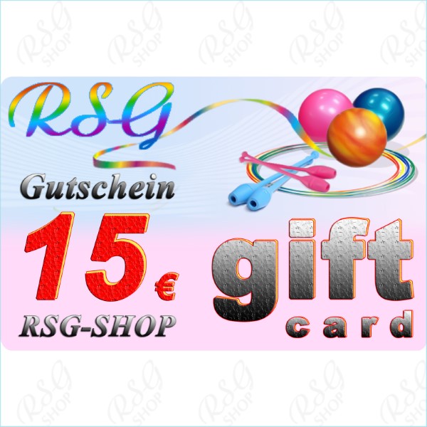 Gutschein 15 EUR-Gültigkeit 3 Jahre-Sale 0% Art SERT-15E100