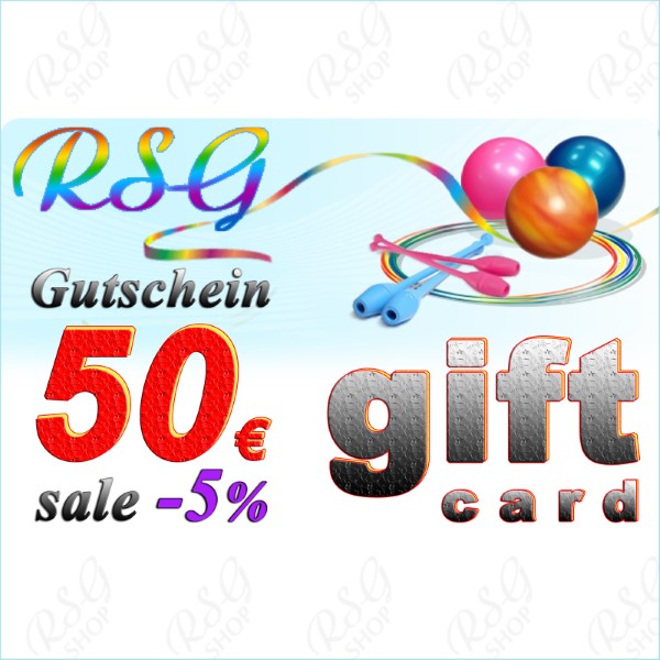 Gutschein 50 EUR-Gültigkeit 3 Jahre-Sale 5% Art. SERT-50E95