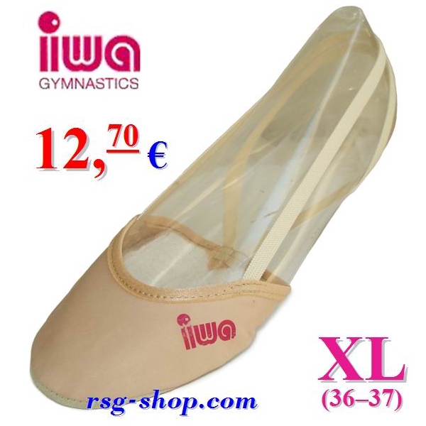 3 x Kappen IWA Mod. 50 Leder col. 34 Haut Gr. XL (36-37)