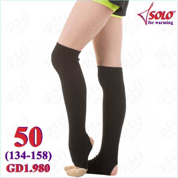 Beinwärmer Solo knited s. 50 cm col. Black GD1.980-50