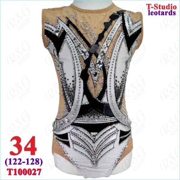 Wettkampfanzug T-Studio Gr. 34 (122-128) col. White Art. T100027-34