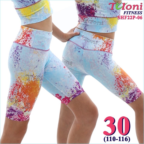 Radler Shorts Tuloni Fitness des. Blot s. 30, col LIBUxRxY, Art SHF22P-06-30