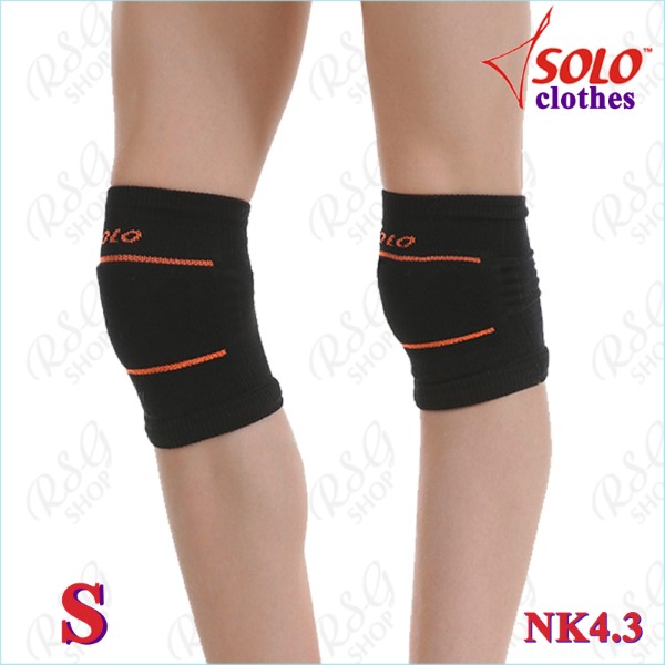 Knieschützer Solo NK4 knited s. S (29-32) col. Black-Orange NK4.3-S