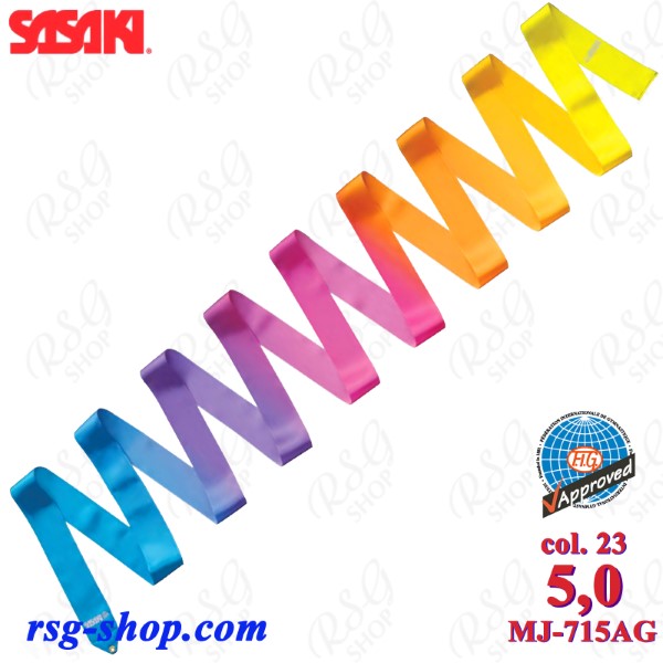 Band Sasaki MJ-715AG col. 023 ART Gradation 5m FIG AG023