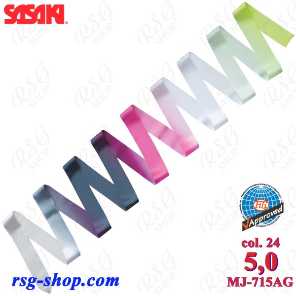 Band Sasaki MJ-715AG col. 024 ART Gradation 5m FIG AG024