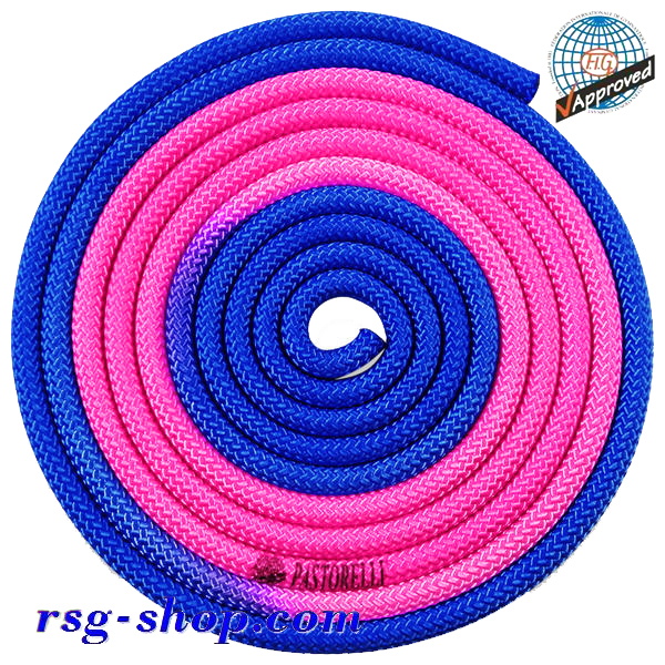 Seil 3m Pastorelli mod. New Orleans col. Blu - Rosa FIG 04903