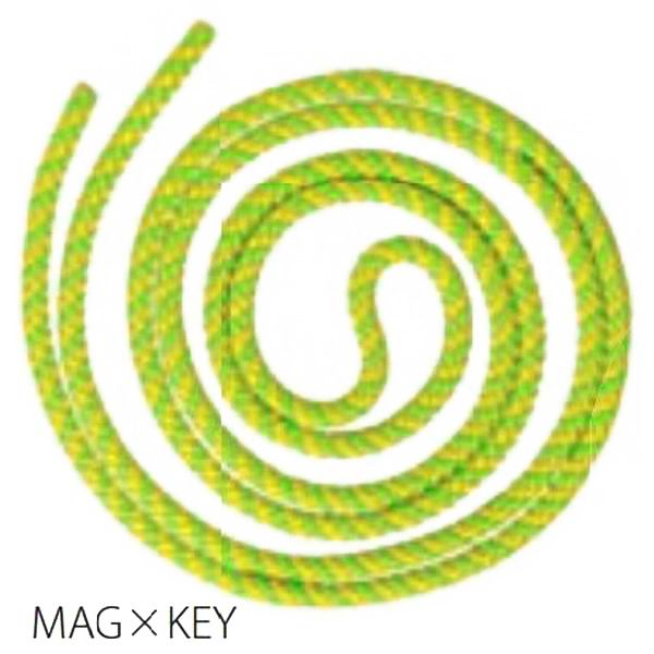 Seil Sasaki MJ-243 MAGxKEY 2,5m col. MuscatGreen-Yellow