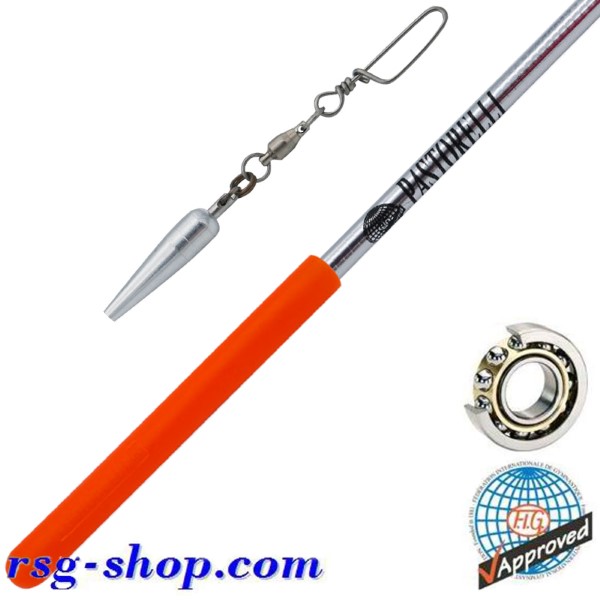 Stab 60cm Pastorelli Mirror Rotator Silver Grip Orange FIG 04535