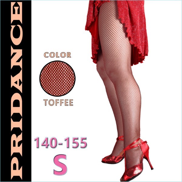 Netzstrumpfhosen Pridance col. Toffee s.  S (140-155) Art. 854D-TOS