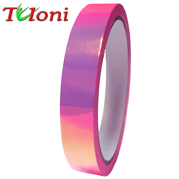 Holographic Folie Tuloni 1,5cm x 33m col. Rosa - Viola T0962