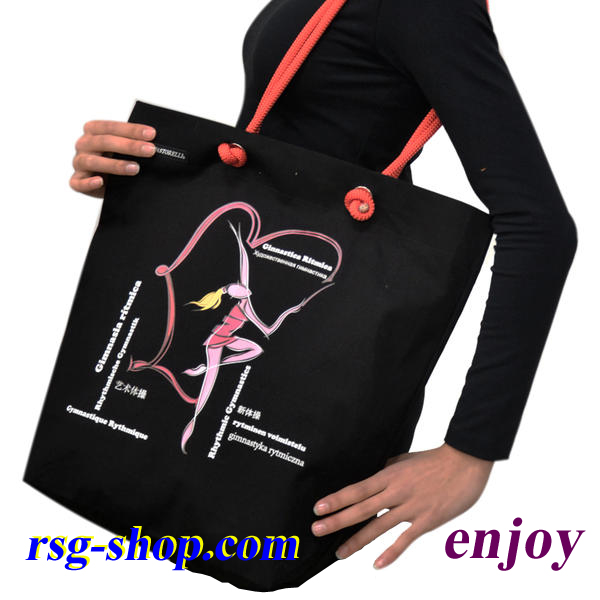 Sporttasche Pastorelli mod. Enjoy col. Black-Red Art. 03879