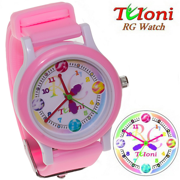 Armbanduhr Tuloni für RSG Des.#2 Strap #1 Lt. Pink Art.T0202-1LP